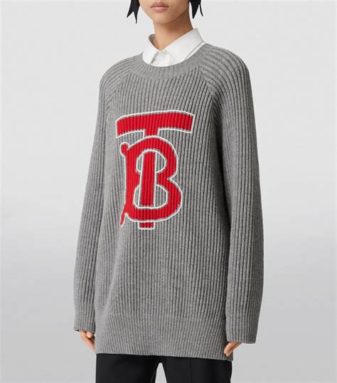 burberry tb logo sweater|burberry tb monogram logo.